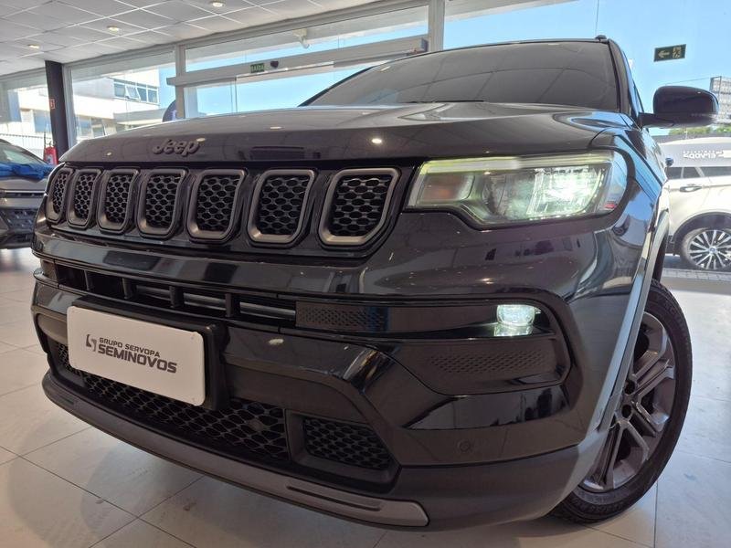 Jeep Compass LONG. T270 1.3 TB 4x2 Flex Aut. na cor Preto em Curitiba / PR - 53530