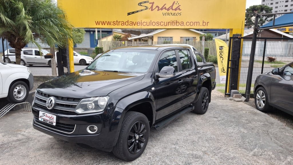 Volkswagen Amarok High.CD 2.0 16V TDI 4x4 Dies. Aut na cor Preto em Curitiba / PR - 53675