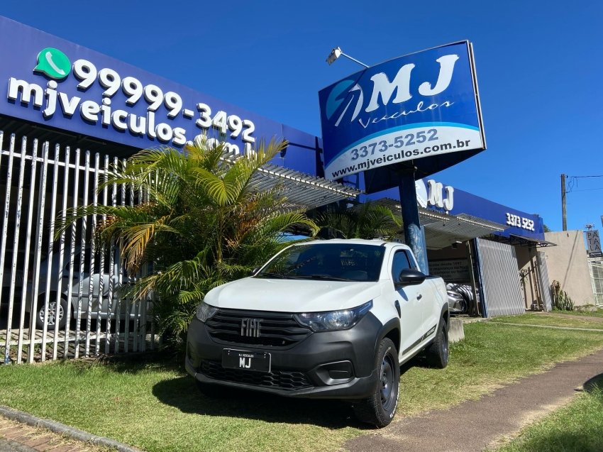 Fiat Strada Endurance 1.4 Flex 8V CS Plus na cor Branco em Curitiba / PR - 53705