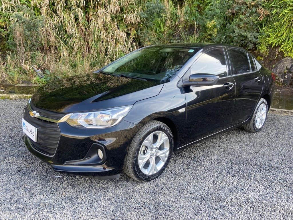Chevrolet Onix HATCH LTZ 1.0 12V TB Flex 5p Aut. na cor Preto em Guarapuava / PR - 53869