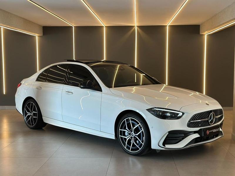 Mercedes-Benz C-300 AMG Line 2.0 TB Aut. (Híbrido) na cor Branco em Campo Largo / PR - 54026