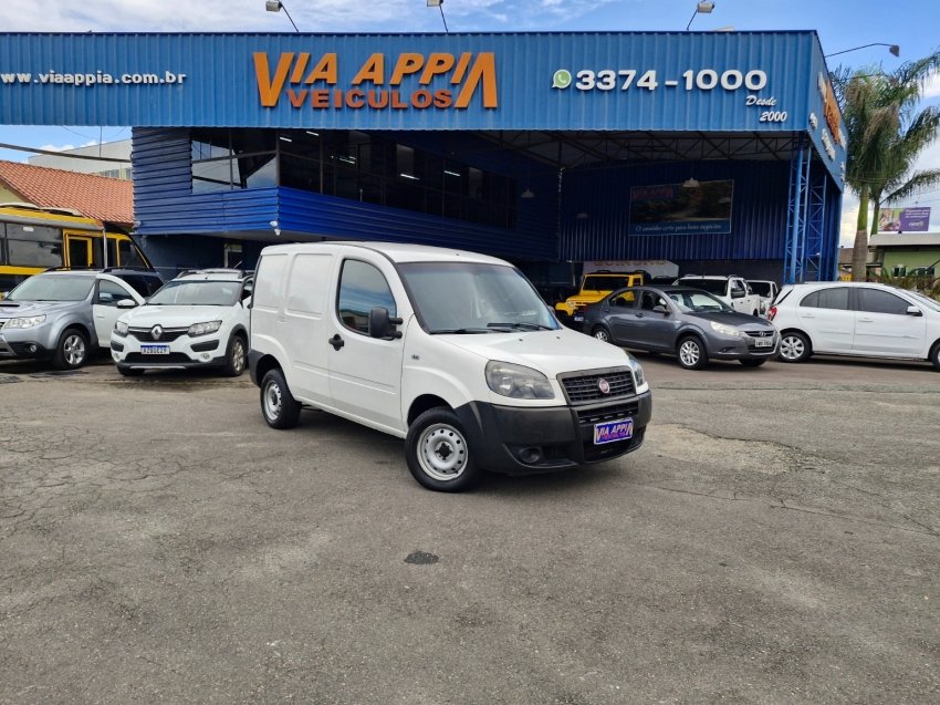 Fiat Doblo Cargo 1.4 mpi Fire Flex 8V 3p na cor Branco em Curitiba / PR - 54321