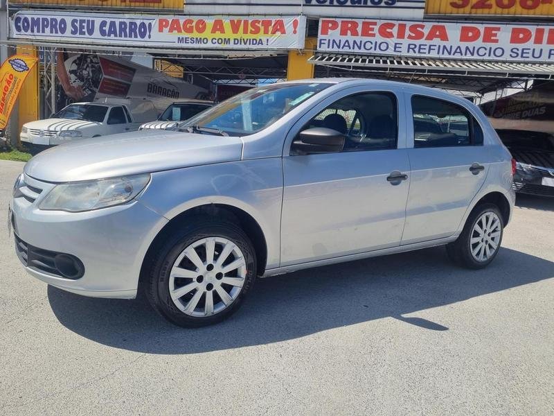 VW - VolksWagen Gol (novo) 1.0 Mi Total Flex 8V 4p na cor Cinza em Curitiba / PR - 54782
