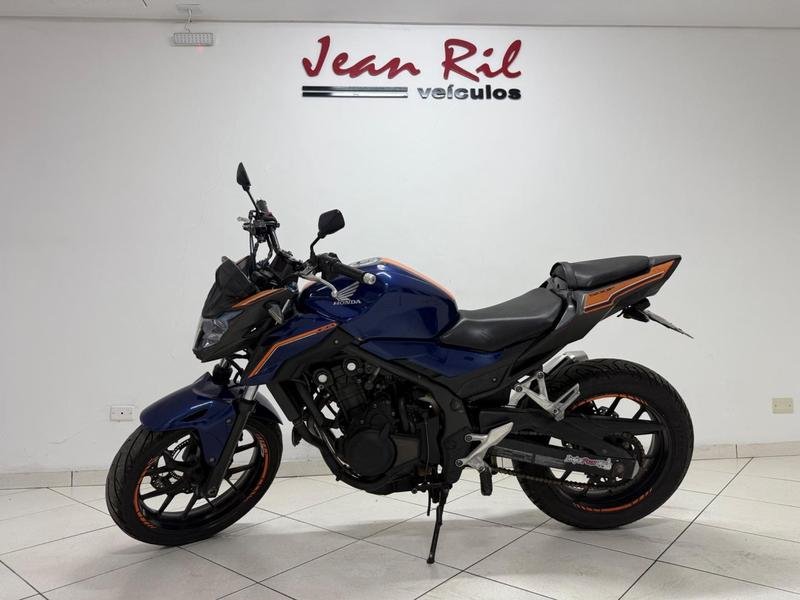 Honda CB 500F  na cor Azul em Curitiba / PR - 55031