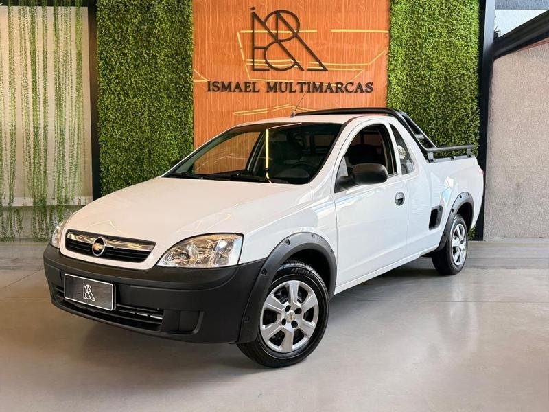 Chevrolet Montana 1.4 8V Conquest ECONOFLEX 2p na cor Branco em Curitiba / PR - 55086