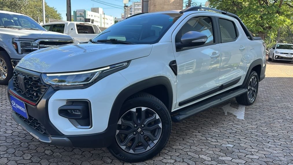 Fiat Strada Ultra 1.0 Flex Turbo CD Aut. na cor Branco em Maringá / PR - 5511