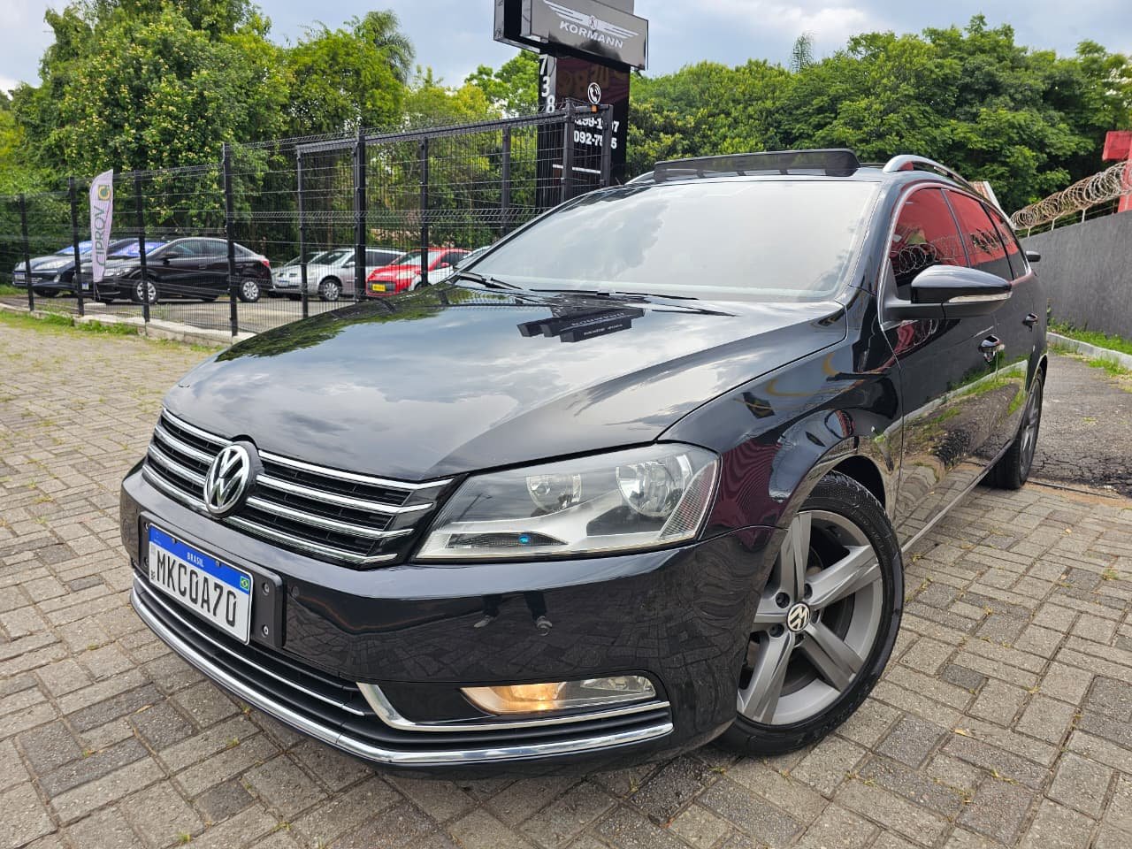 Volkswagen Passat Variant Turbo 2.0 FSI Tiptron. 5p na cor Preto em Curitiba / PR - 55132
