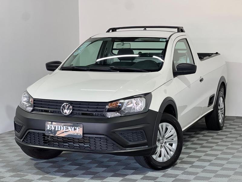 Volkswagen Saveiro Robust 1.6 Total Flex 8V na cor Branco em Curitiba / PR - 55187