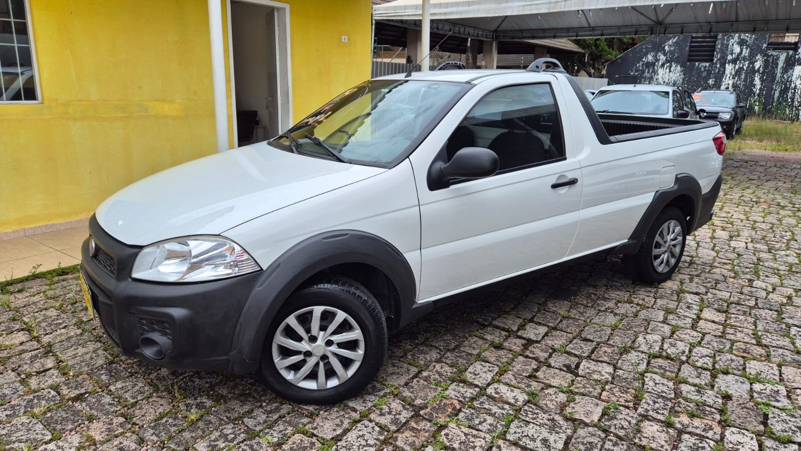 Fiat Strada Working HARD 1.4 Fire Flex 8V CS na cor Branco em Curitiba / PR - 55330