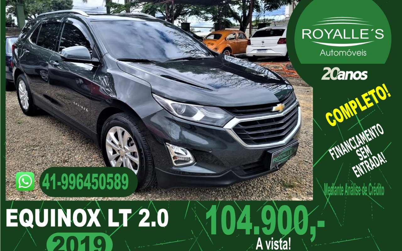 Chevrolet Equinox LT 2.0 Turbo 262cv Aut. na cor Cinza em Curitiba / PR - 55401