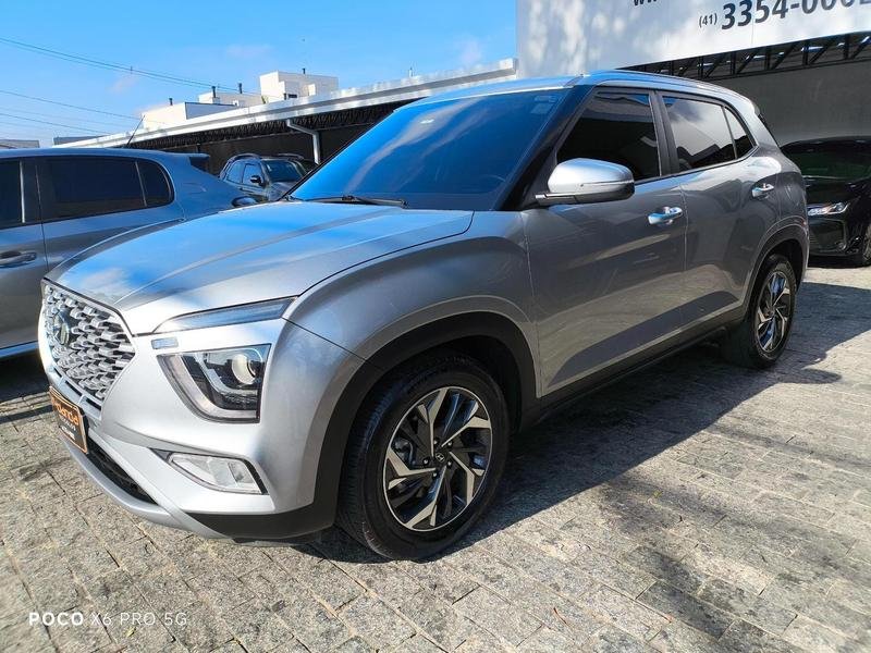 Hyundai Creta Limited 1.0 TB 12V Flex Aut. na cor Cinza em Curitiba / PR - 55465