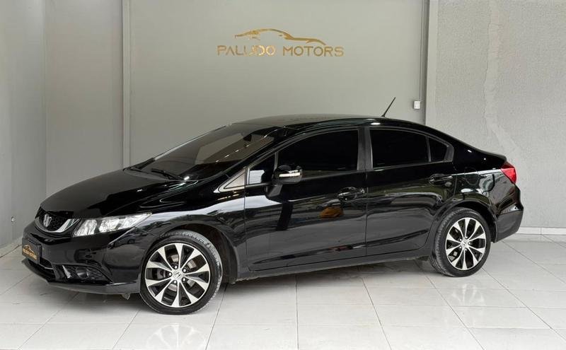 Honda Civic Sedan LXR 2.0 Flexone 16V Aut. 4p na cor Preto em Curitiba / PR - 5557