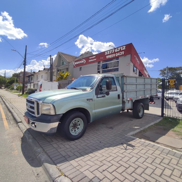 Ford F-350 TROPICAMPO CD 2.8 (diesel)(E5) na cor Verde em Curitiba / PR - 55759