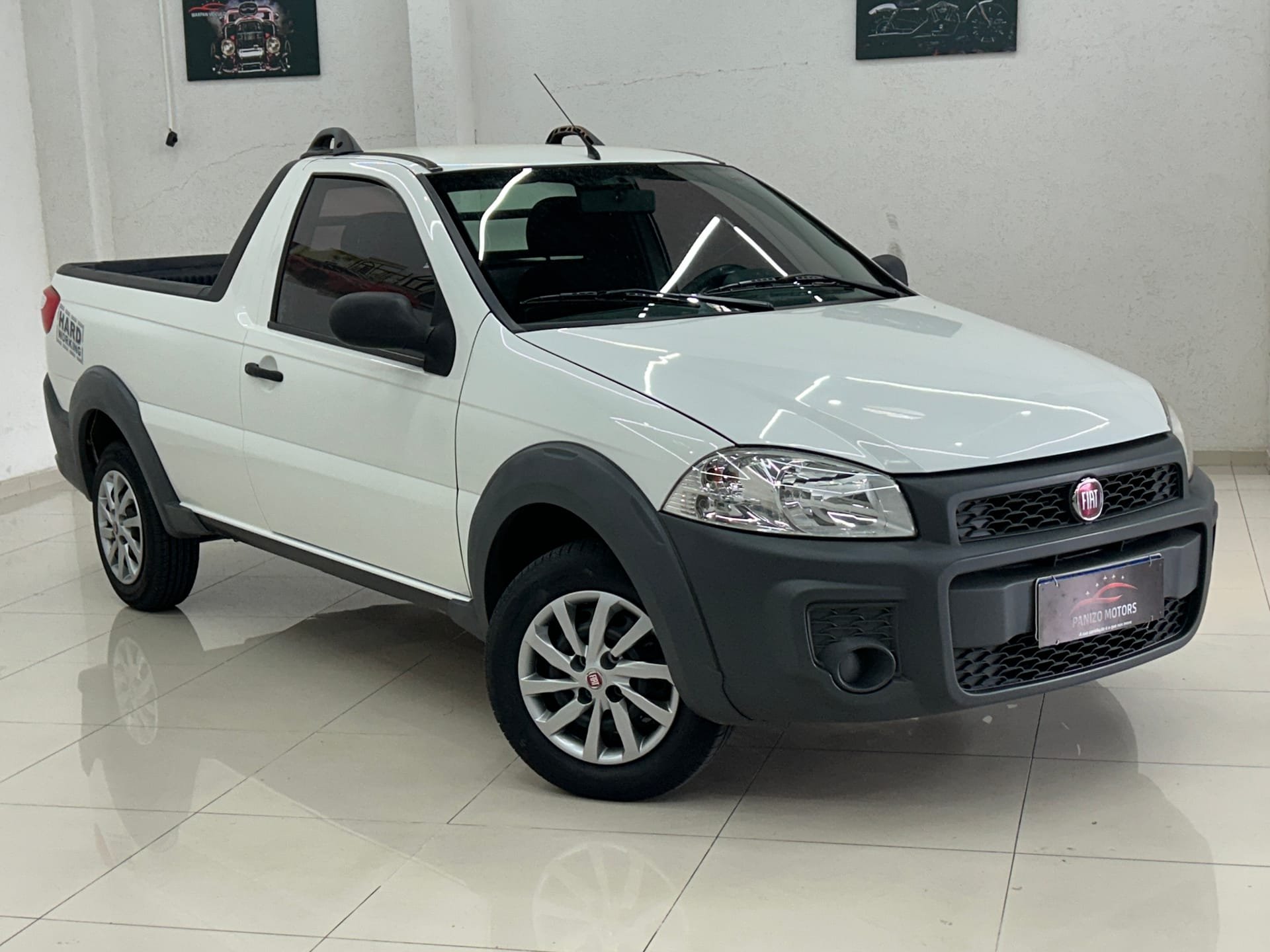 Fiat Strada Working HARD 1.4 Fire Flex 8V CS na cor Branco em Curitiba / PR - 55783