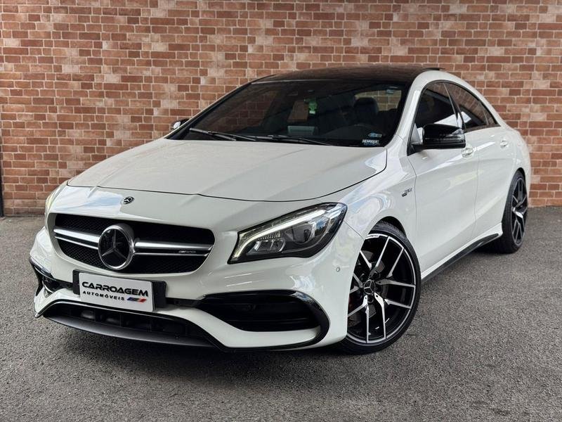 Mercedes-Benz CLA-45 AMG 4MATIC CGI 2.0 TB Aut. na cor Branco em Curitiba / PR - 55897