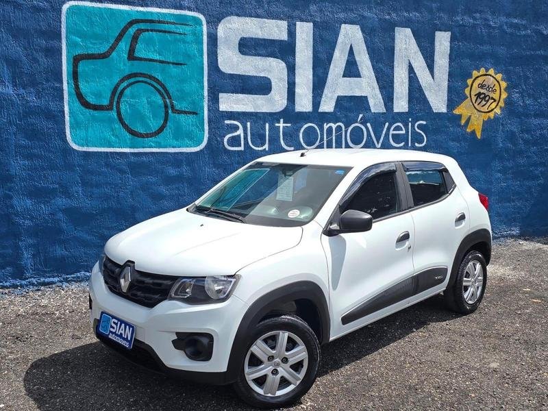 Renault Kwid Life 1.0 Flex 12V 5p Mec. na cor Branco em Curitiba / PR - 55961