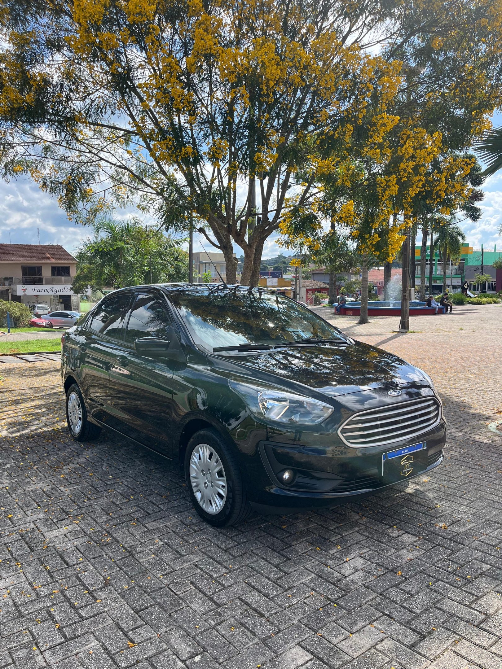 Ford Ka 1.0 SE/SE Plus TiVCT Flex 5p na cor Preto em Agudos do Sul / PR - 55990