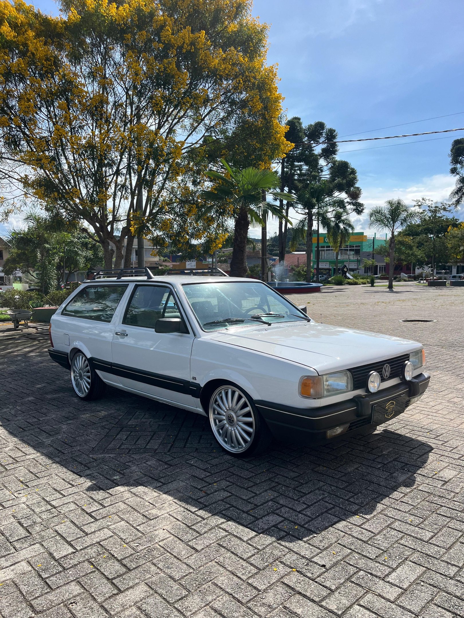 Volkswagen Parati CLi / CL/ Atlanta 1.8 na cor Branco em Agudos do Sul / PR - 55992