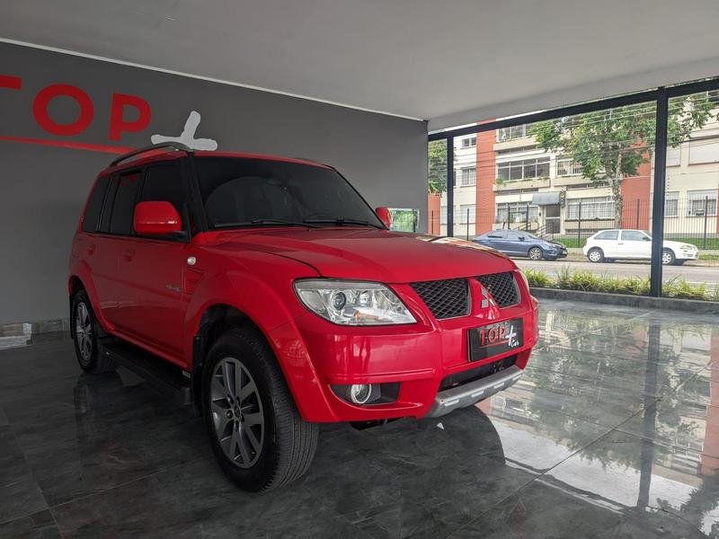Mitsubishi Pajero TR4 2.0/ 2.0 Flex 16V 4x4 Aut. na cor Vermelho em Curitiba / PR - 560