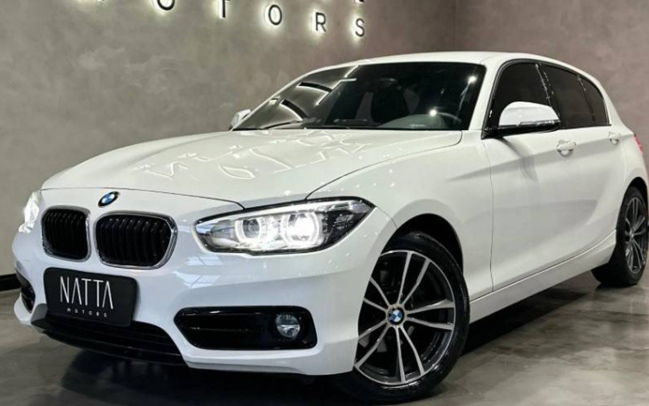 BMW 120i Sport 2.0/ActiveFlex 16V Aut. na cor Branco em São Paulo / SP - 56320
