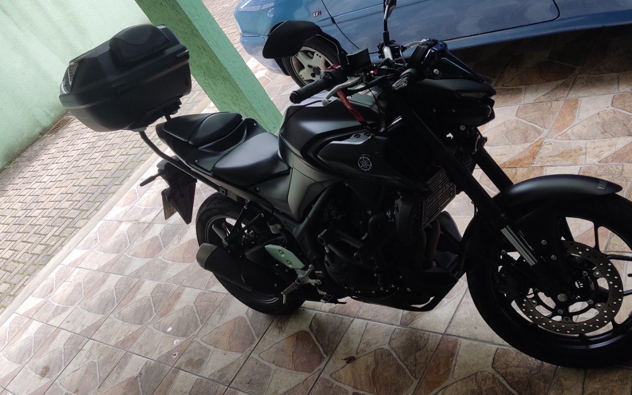 YAMAHA MT-03 321/ABS  na cor Preto em Curitiba / PR - 56350