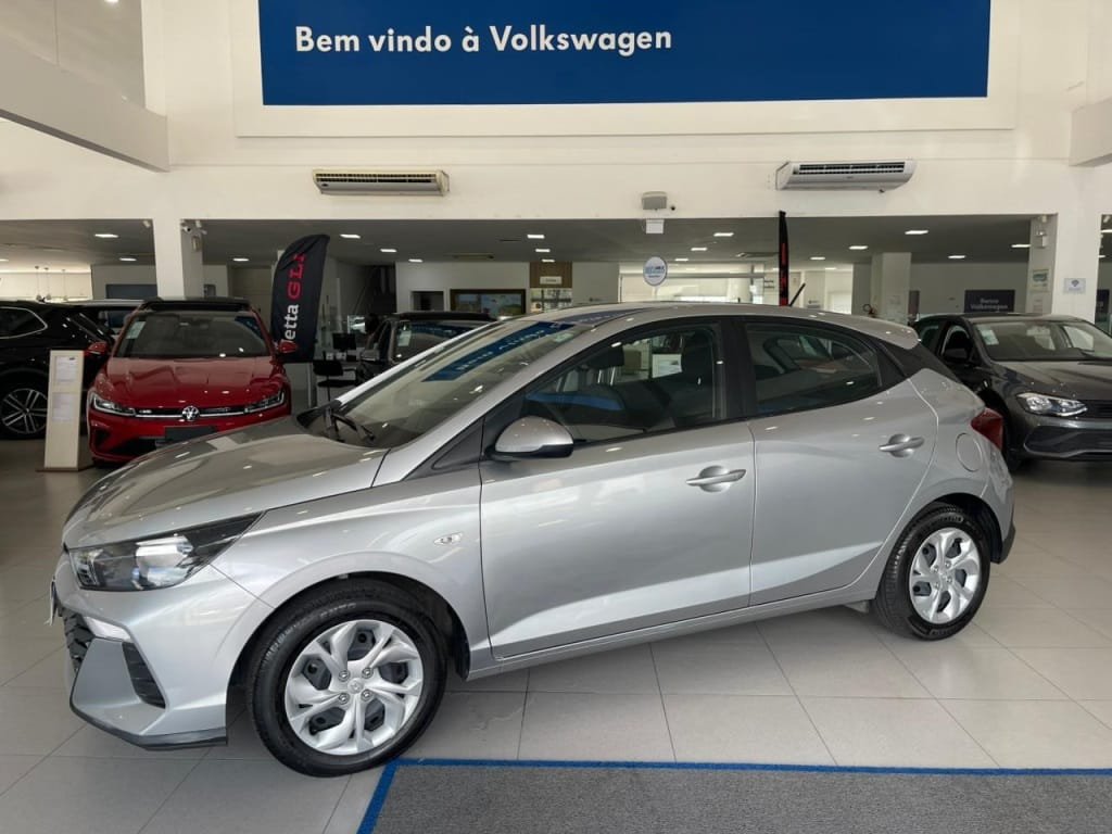 Hyundai HB20 Sense 1.0 Flex 12V Mec. na cor Cinza em Itajaí / SC - 5653