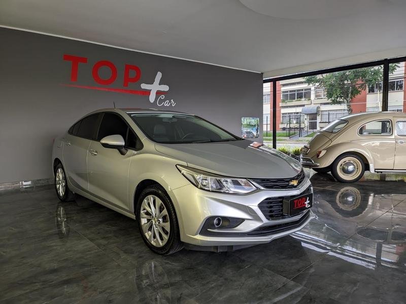 Chevrolet Cruze LT 1.4 16V Turbo Flex 4p Aut. na cor Prata em Curitiba / PR - 566