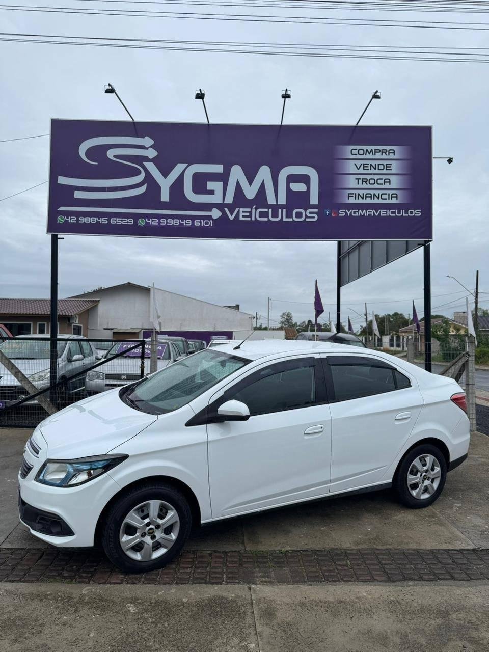 Chevrolet Prisma Sed. Maxx/ LT 1.4 8V ECONOF. 4p na cor Branco em São Mateus do Sul / PR - 5754