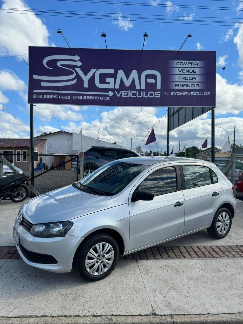Volkswagen Gol 1.6 MSI Flex 8V 5p na cor Cinza em São Mateus do Sul / PR - 5759
