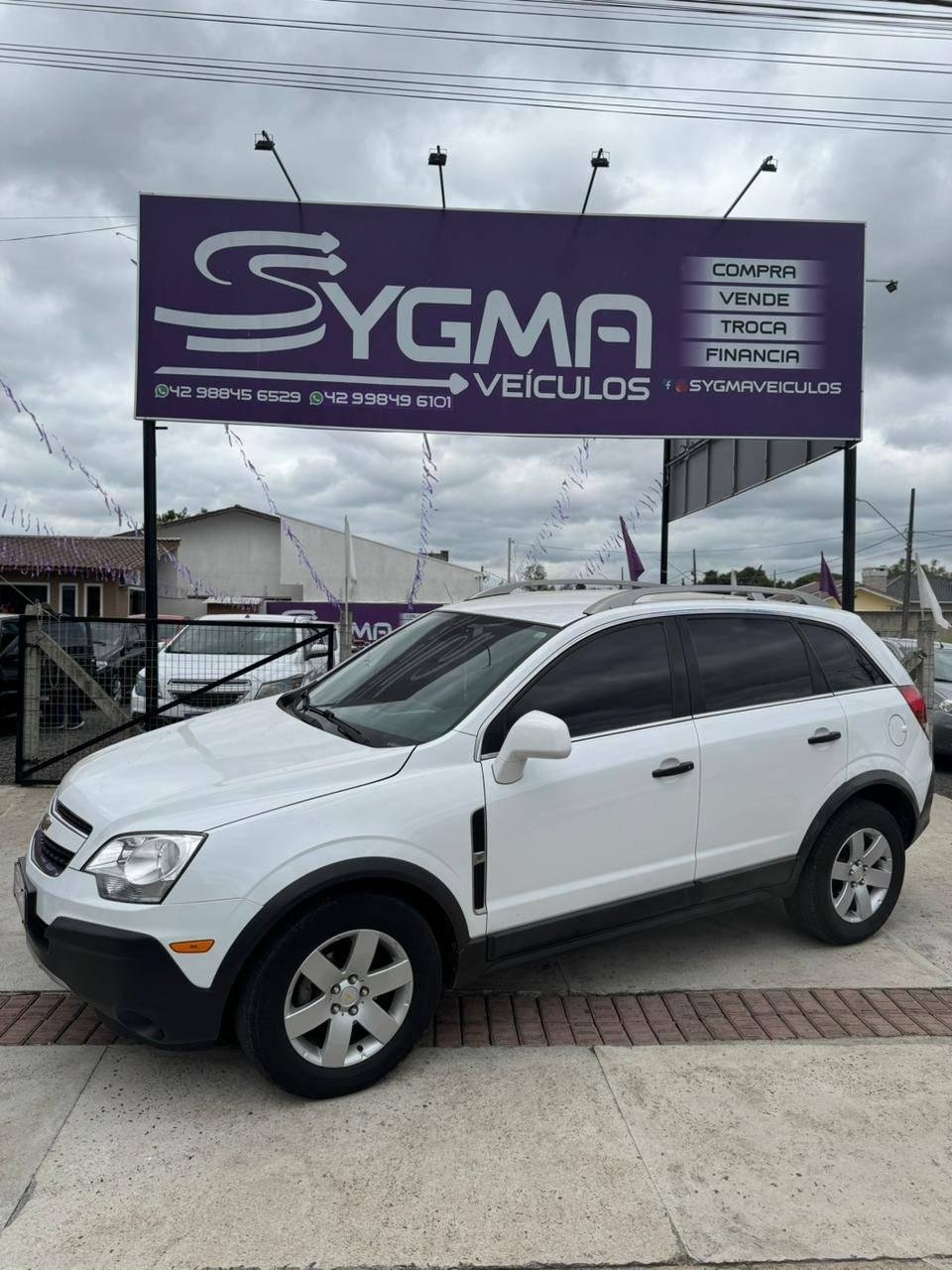 Chevrolet CAPTIVA SPORT FWD 2.4 16V 171/185cv na cor Branco em São Mateus do Sul / PR - 5767