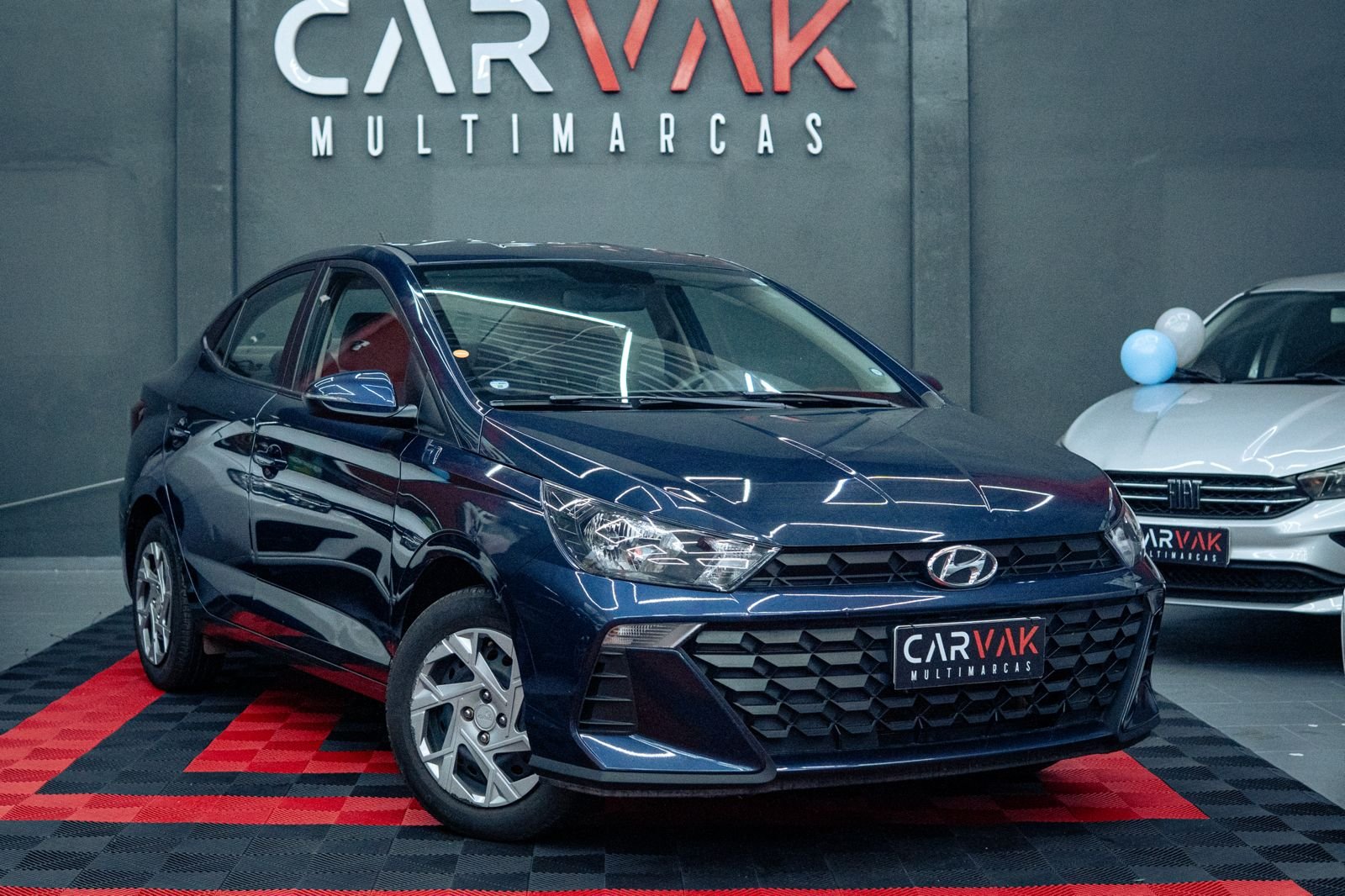 Hyundai HB20S Comfort Plus 1.0 Flex 12V Mec. na cor Azul em Curitiba / PR - 5796