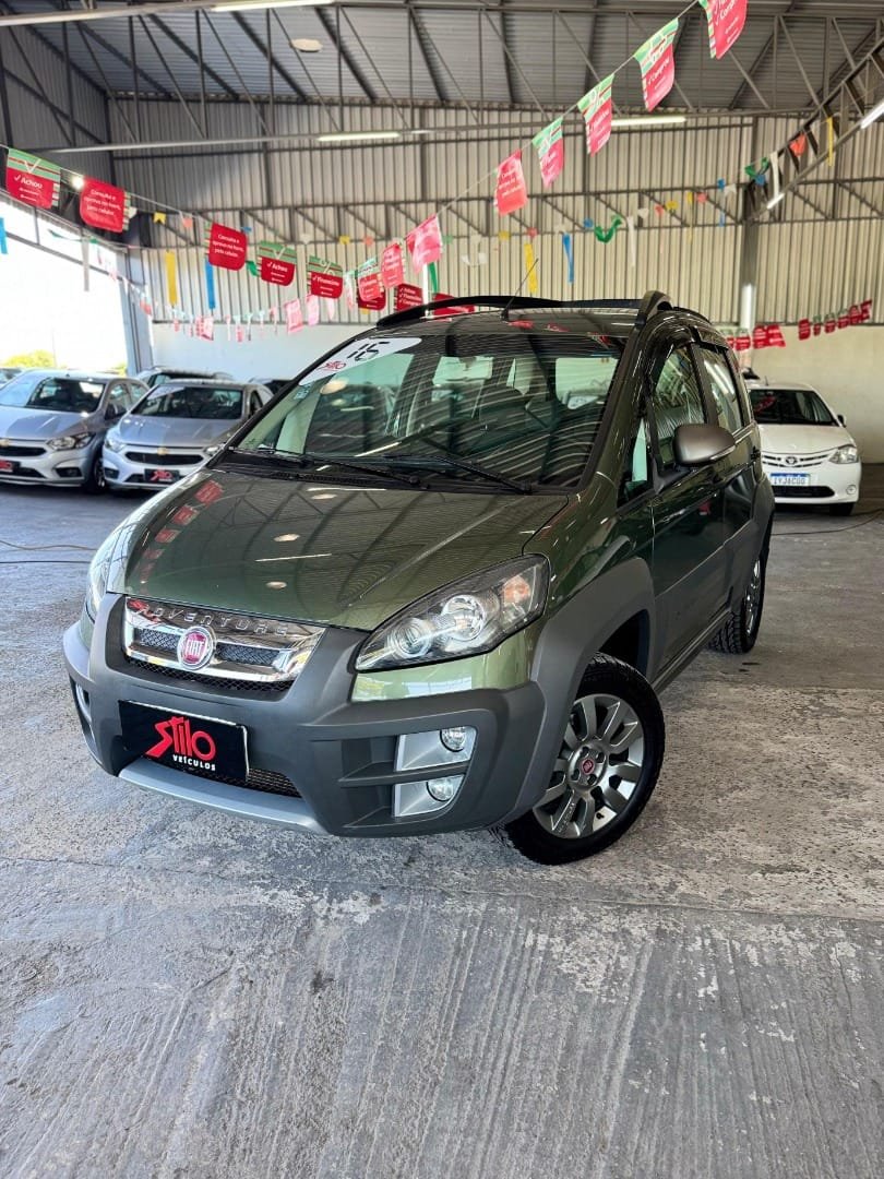Fiat Idea Advent./ Adv.LOCKER 1.8 mpi Flex 5p na cor Verde no Viamão / RS - 583