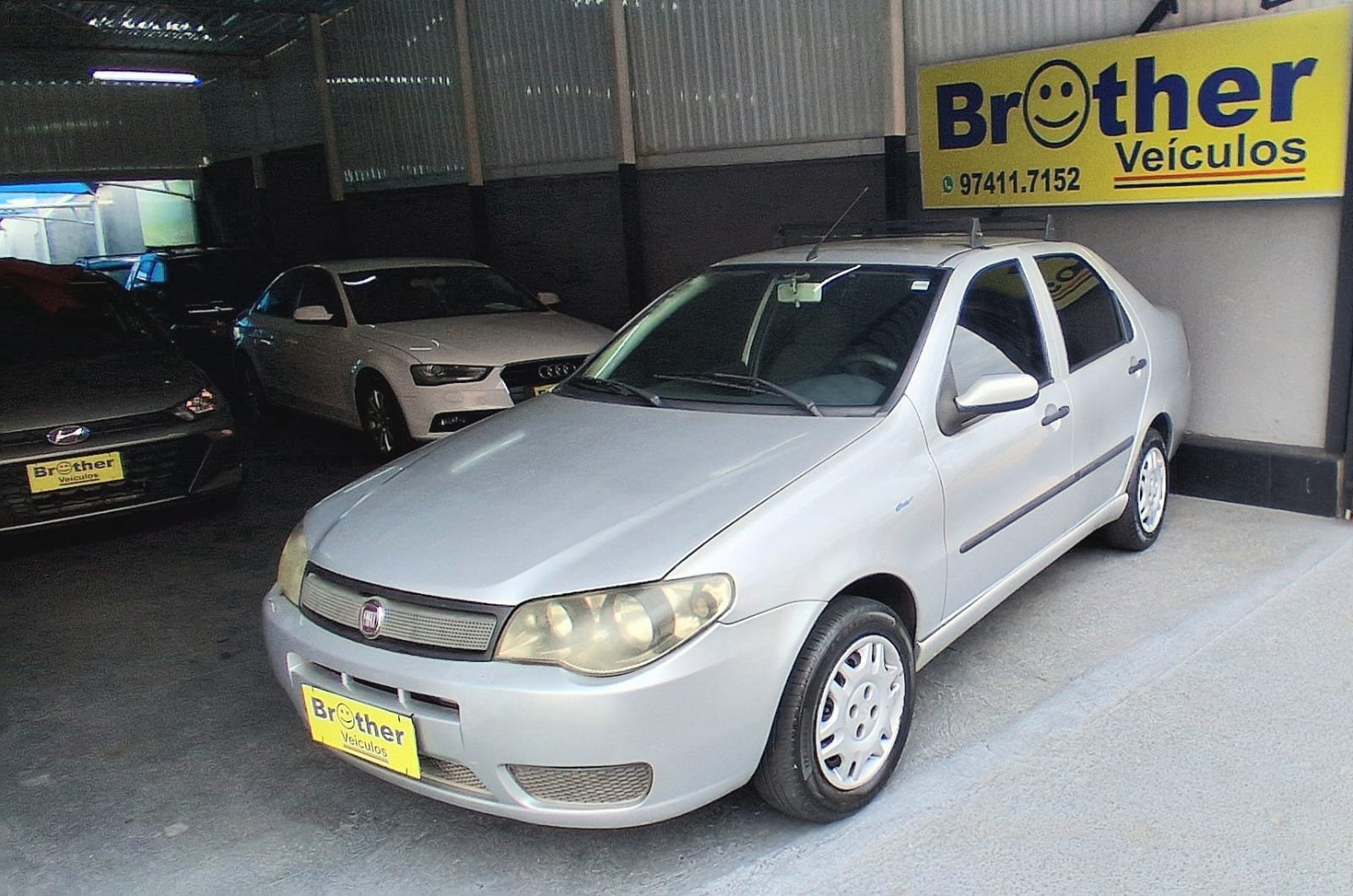 Fiat Siena 1.0/ EX 1.0 mpi Fire/ Fire Flex 8v na cor Cinza em Campinas / SP - 5893