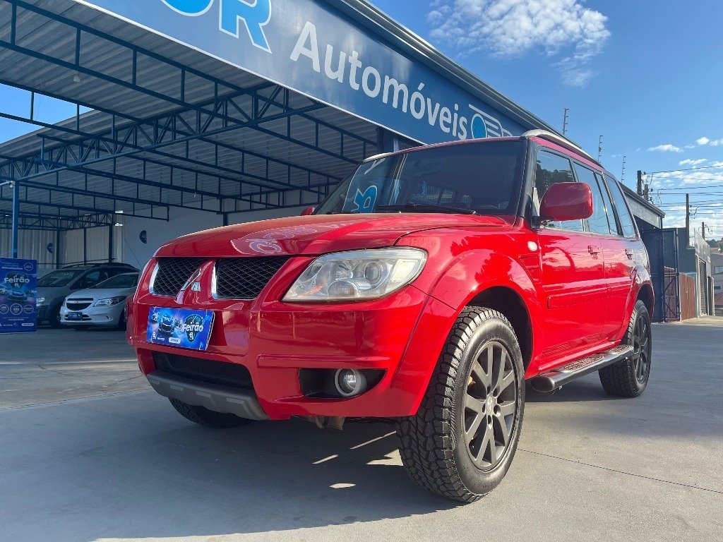 Mitsubishi Pajero TR4 2.0/ 2.0 Flex 16V 4x4 Aut. na cor Vermelho em Campinas / SP - 6013