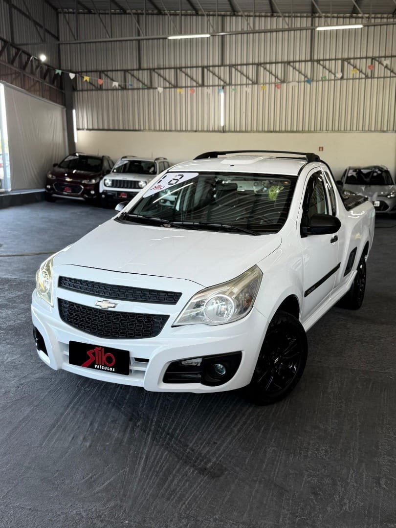 Chevrolet Montana LS 1.4 ECONOFLEX 8V 2p na cor Branco no Viamão / RS - 603