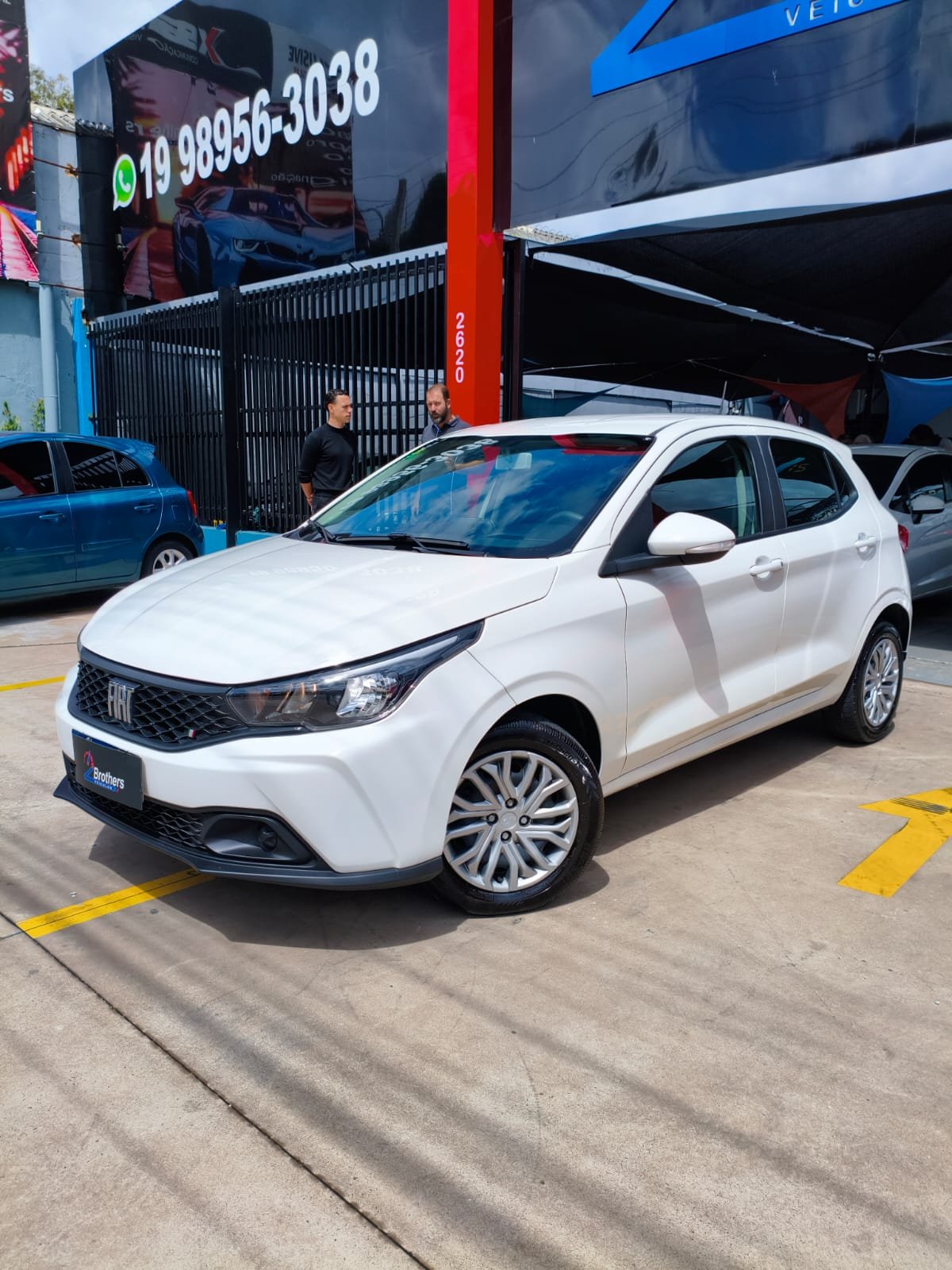 Fiat ARGO DRIVE 1.0 6V Flex na cor Branco em Campinas / SP - 6156