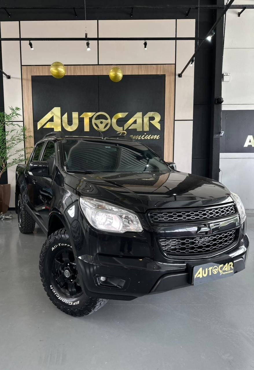 Chevrolet S10 Pick-Up LT 2.8 TDI 4x4 CD Diesel Aut na cor Preto em Jaraguá do Sul / SC - 6327