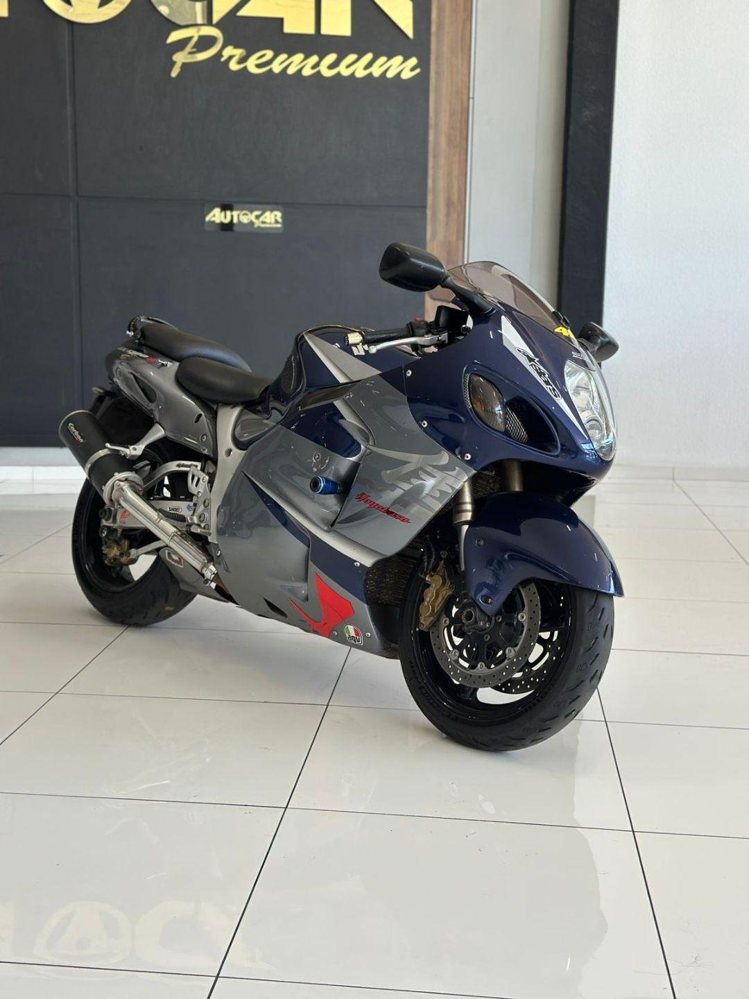 Suzuki GSX 1300-R HAYABUSA  na cor Azul em Jaraguá do Sul / SC - 6332