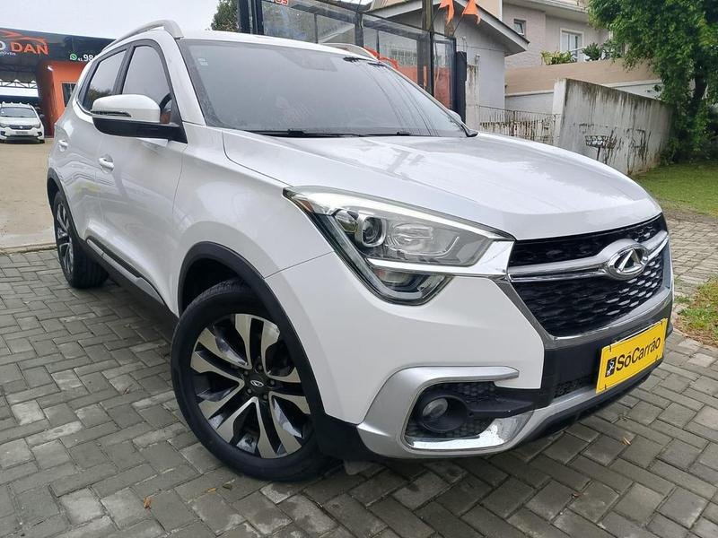 Caoa Chery Tiggo 5X PRO 1.5 Turbo (Híbrido) na cor Branco em Curitiba / PR - 6403