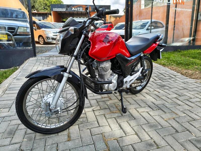 Honda CG 160 START  na cor Vermelho em Curitiba / PR - 6409