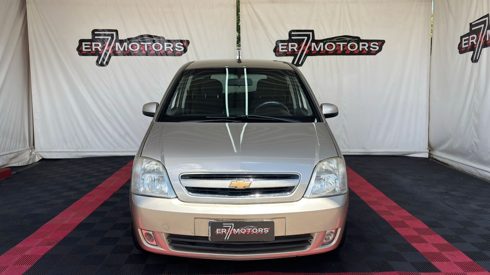 Chevrolet Meriva Maxx 1.4 MPFI 8V ECONOFLEX 5p na cor Bege em Curitiba / PR - 643