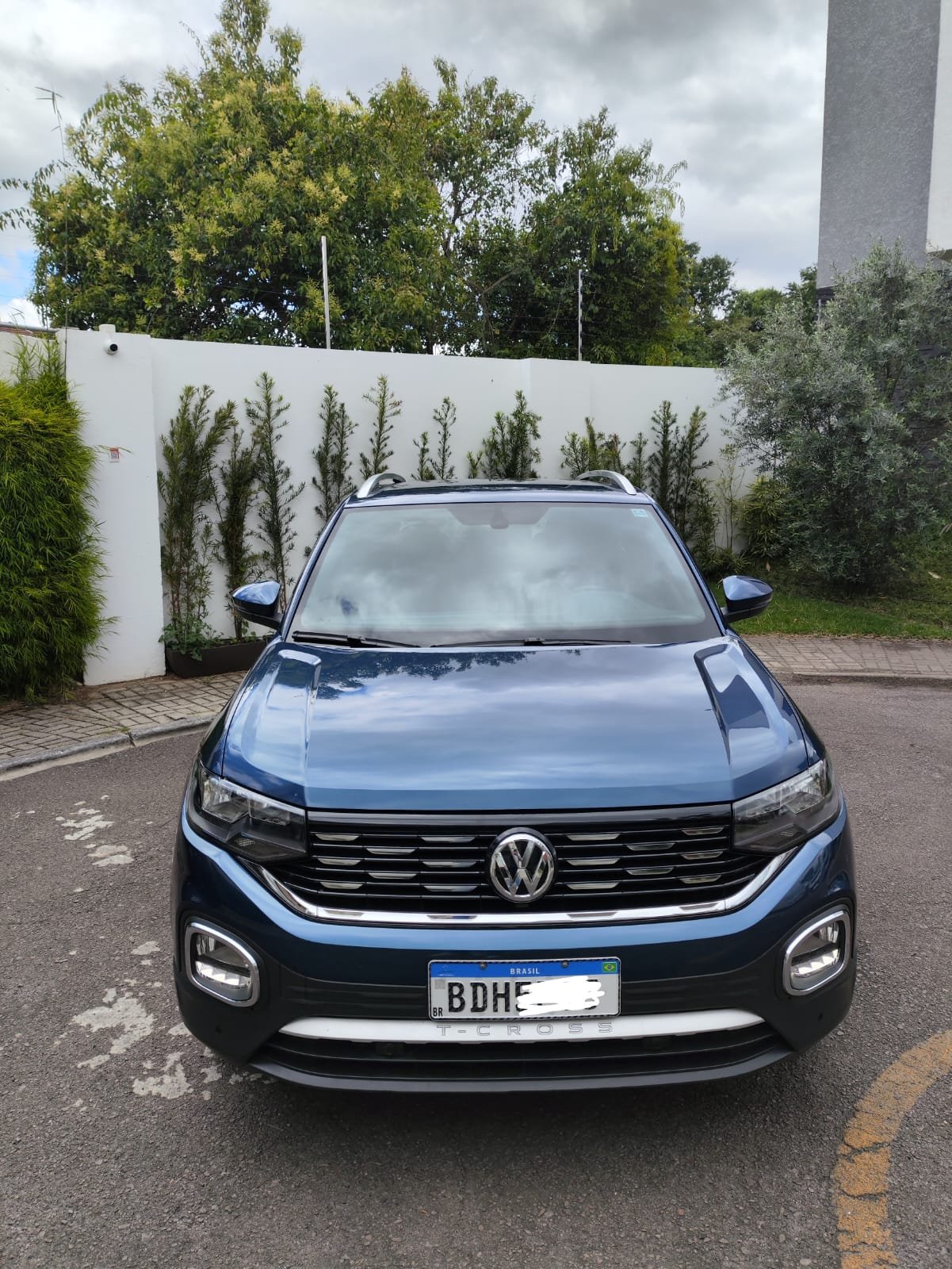 Volkswagen T-Cross Hig. 250 TSI 1.4 Flex 16V 5p Aut na cor Azul em Curitiba / PR - 6461