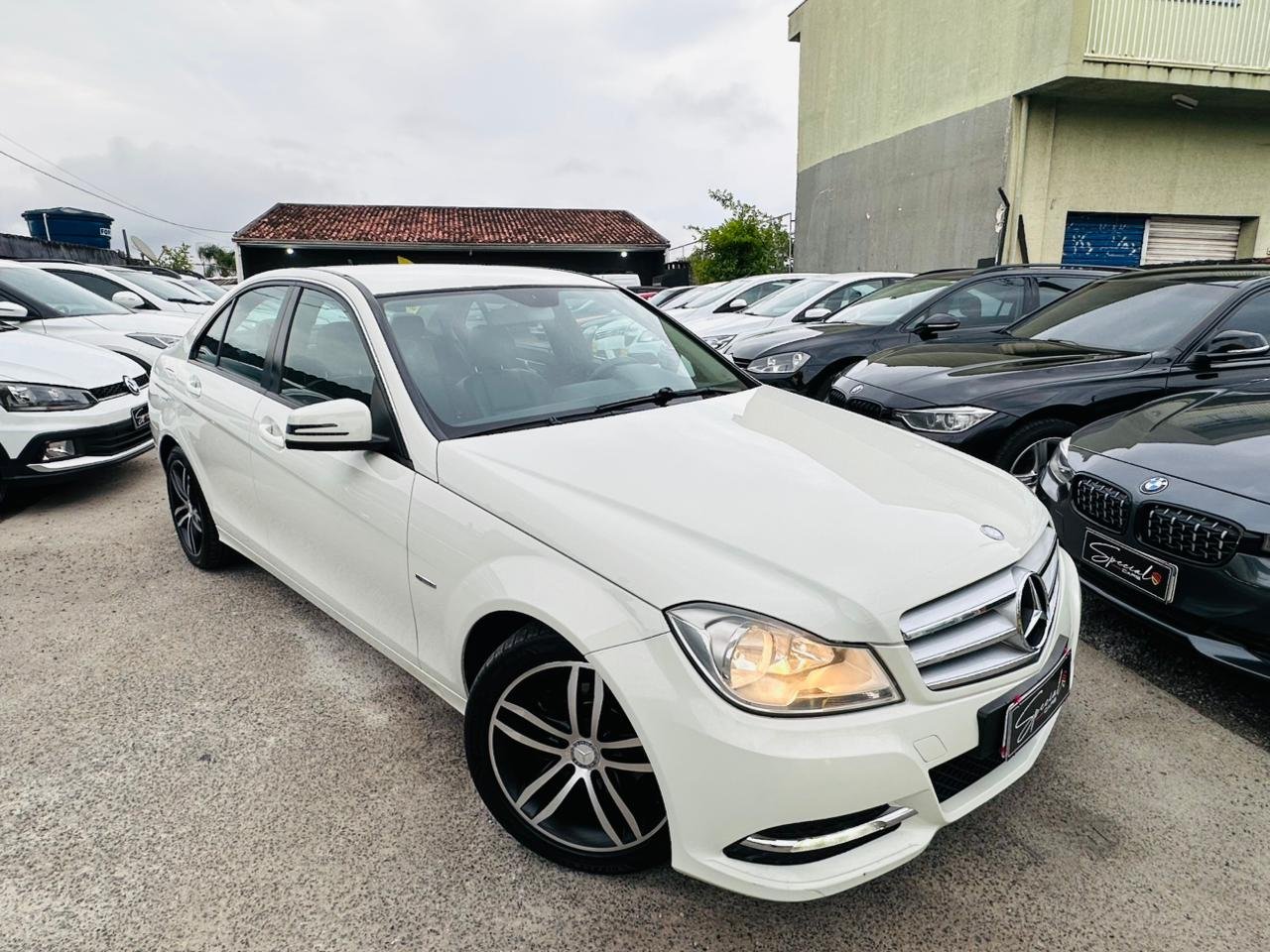 Mercedes-Benz C-180 CGI Sport 1.6 TB 16V 156cv Aut. na cor Branco em Pinhais / PR - 6511