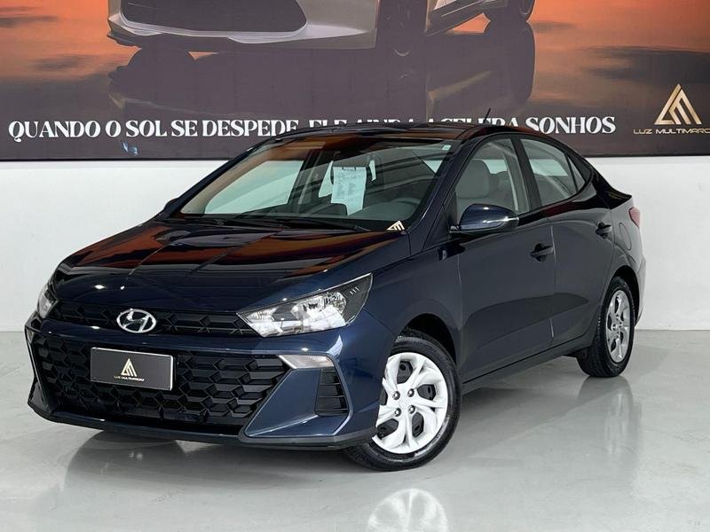 Hyundai HB20S Comfort Plus 1.0 Flex 12V Mec. na cor Azul em Campo Largo / PR - 6601