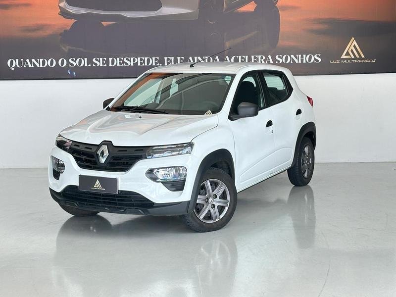 Renault KWID Zen 1.0 Flex 12V 5p Mec. na cor Branco em Campo Largo / PR - 6607