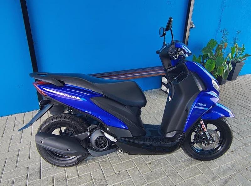 YAMAHA FLUO 125 ABS  na cor Azul em Curitiba / PR - 6642