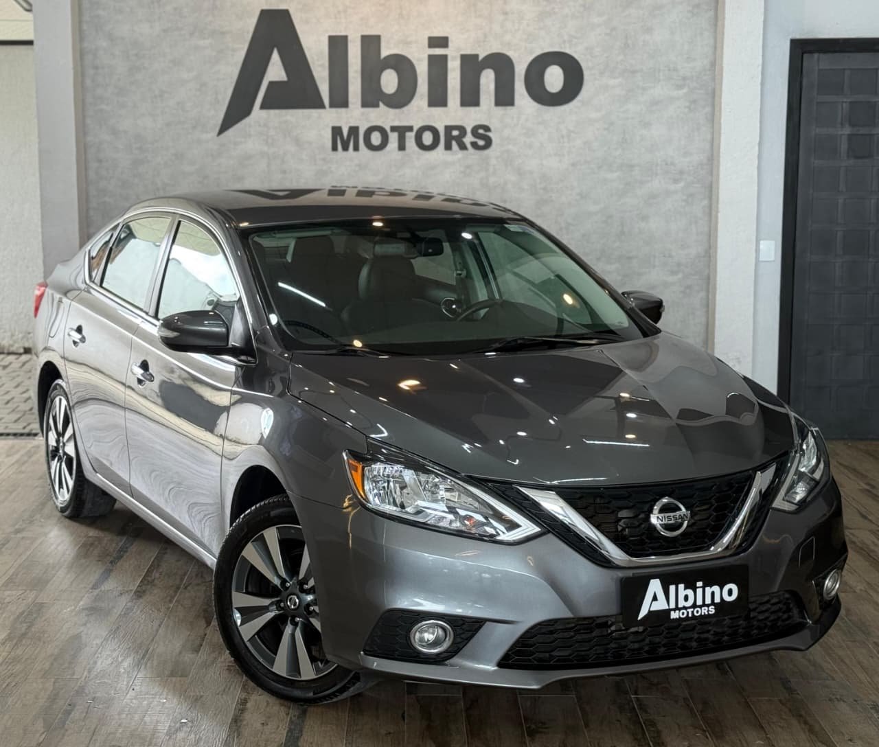 Nissan Sentra SV 2.0 FlexStart 16V Aut. na cor Cinza em Joinville / SC - 7