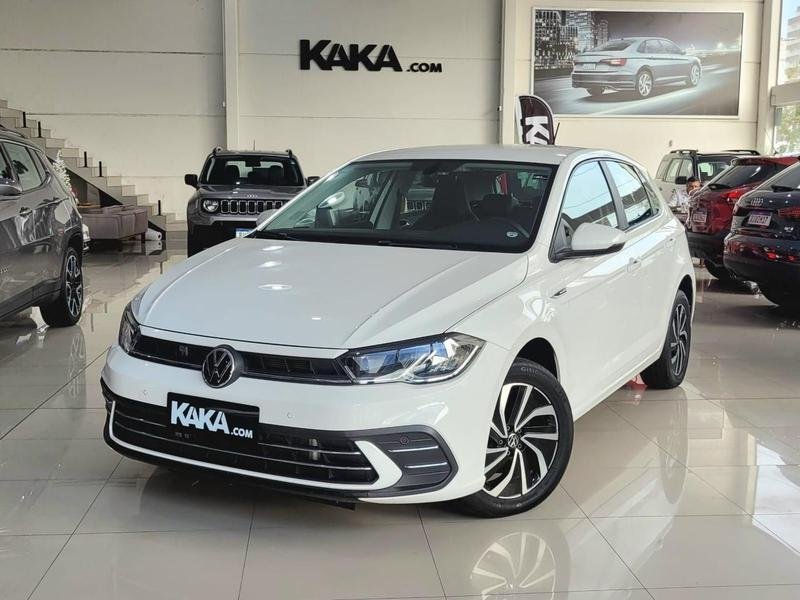 Volkswagen Polo Highline TSI 1.0 Flex 12V Aut. na cor Branco em Florianópolis / SC - 7130