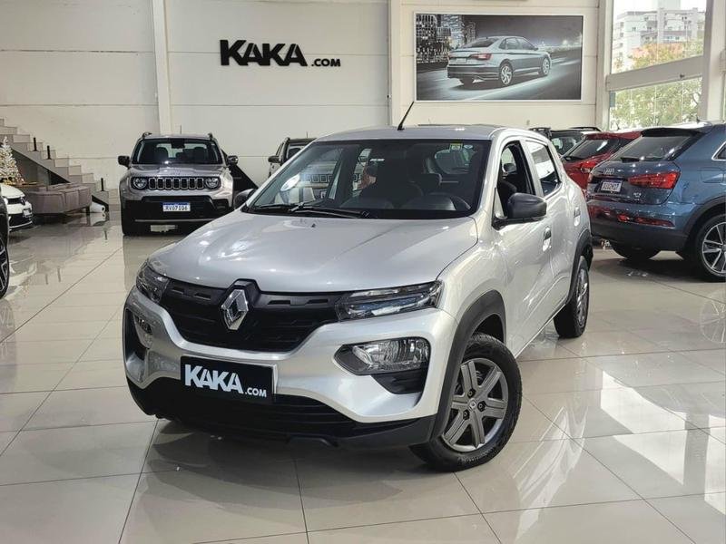 Renault Kwid Zen 1.0 Flex 12V 5p Mec. na cor Prata em Florianópolis / SC - 7142