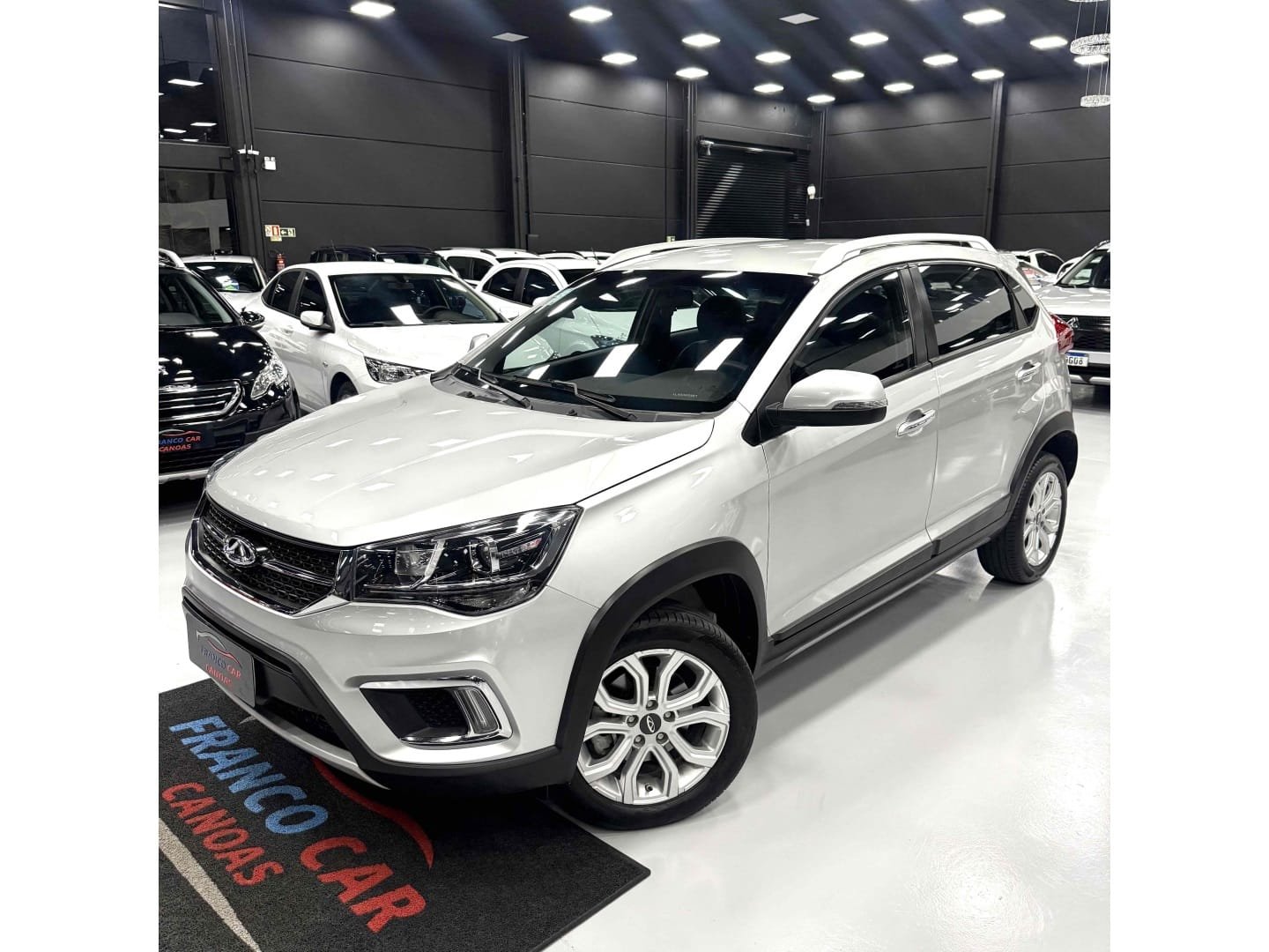 Caoa Chery/Chery Tiggo 2 Look 1.5 16V Flex Mec. 5p na cor Cinza no Canoas / RS - 7255
